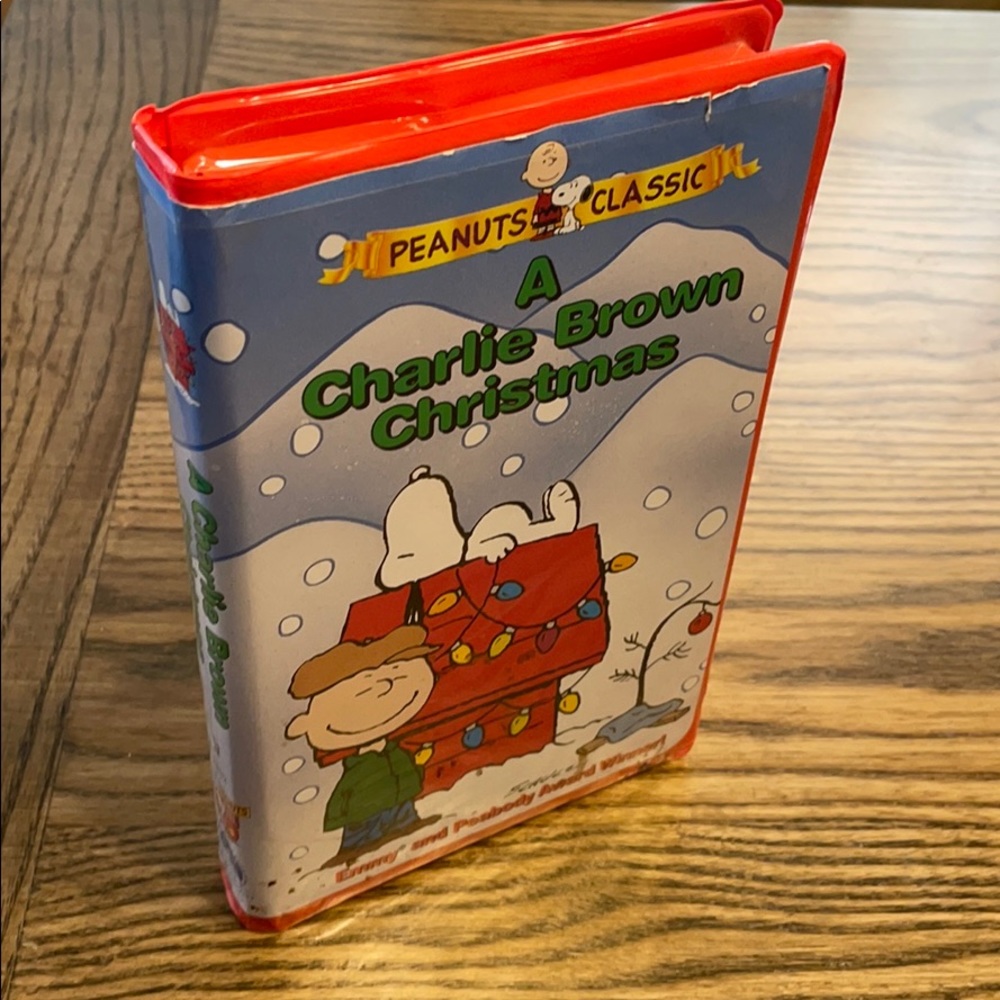 A Charlie Brown Christmas Movie Classic VHS Tape